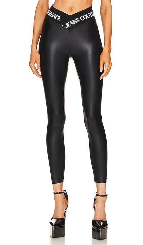 versace two piece legging set|Versace jeans skinny legging.